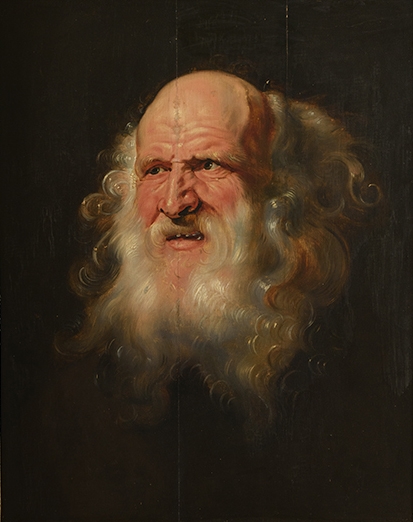 Tête de vieillard (d'après Rubens)_0