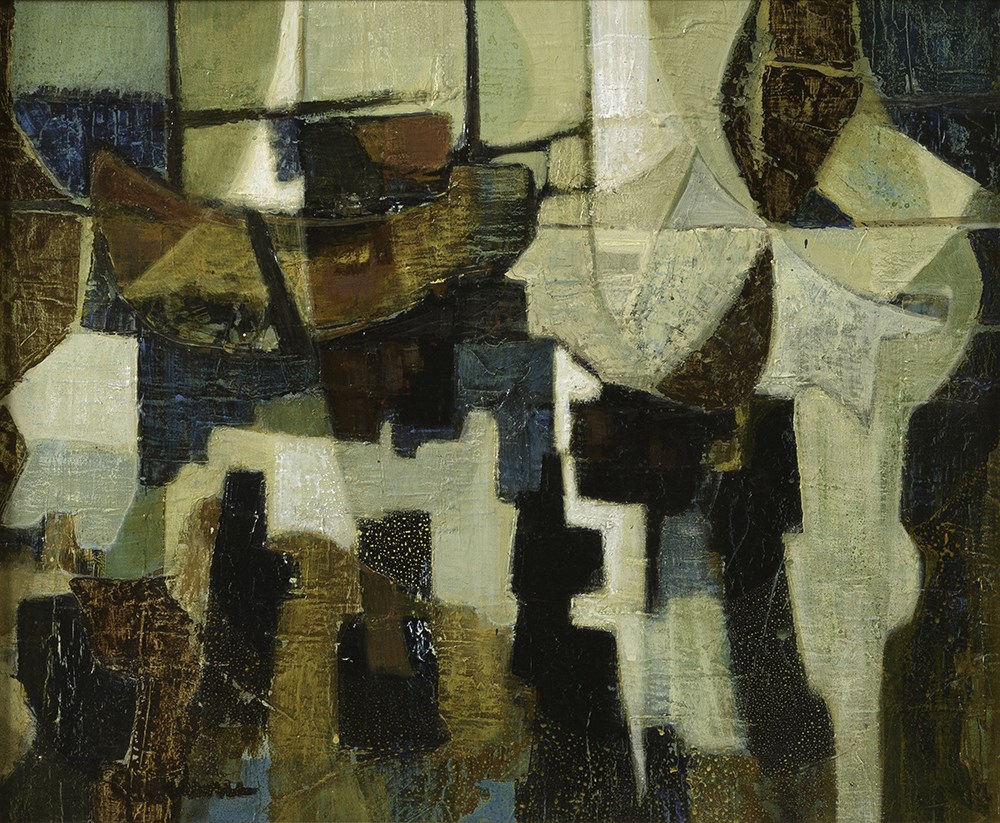Les vieux bateaux, Henri Grandserre, 1990 vers