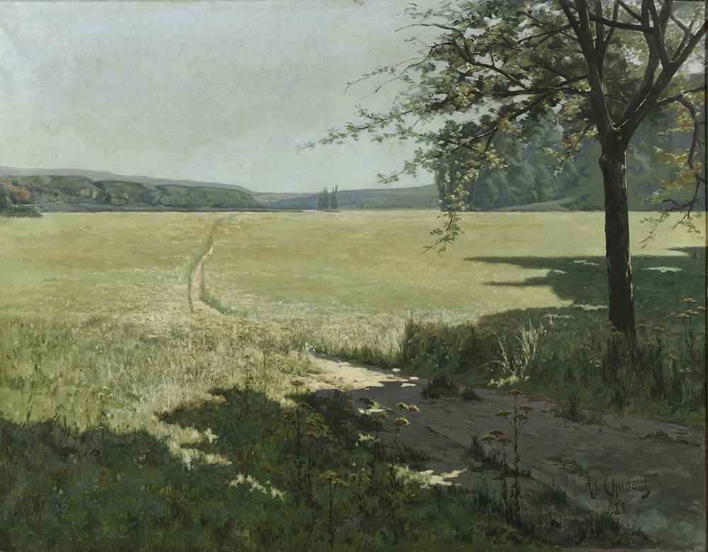 Les blés, Jean-Adolphe Chudant, 1885