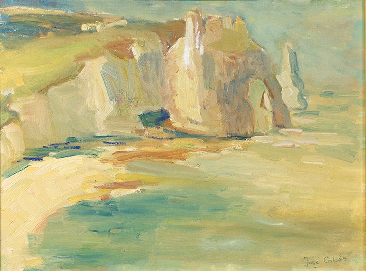 Étretat, la porte d'aval, José Cabes, 1979