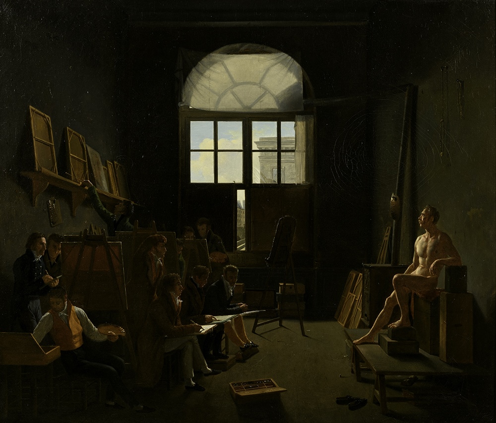 Intérieur de l'atelier de David_1