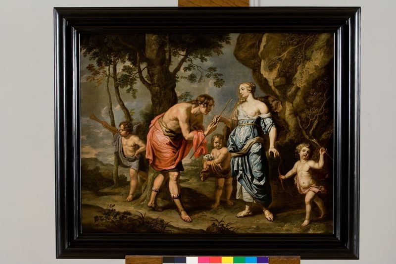 La réconciliation de Céphale et Procris, Willem Van Herp, 17e siècle