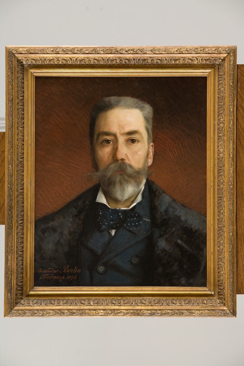Portrait de l'architecte Camille Albert, Alexandre Bertin, 1896