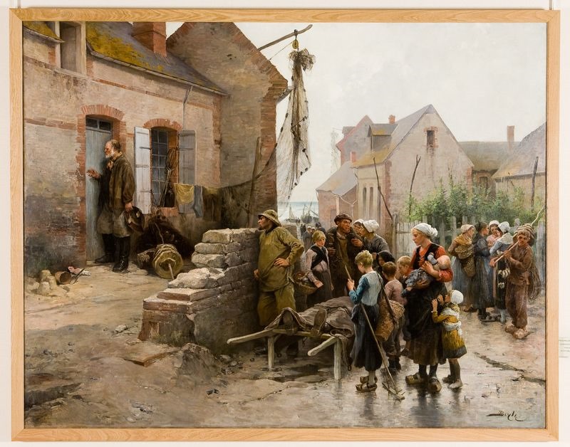 La mauvaise nouvelle, Pierre Marie Beyle, 1885