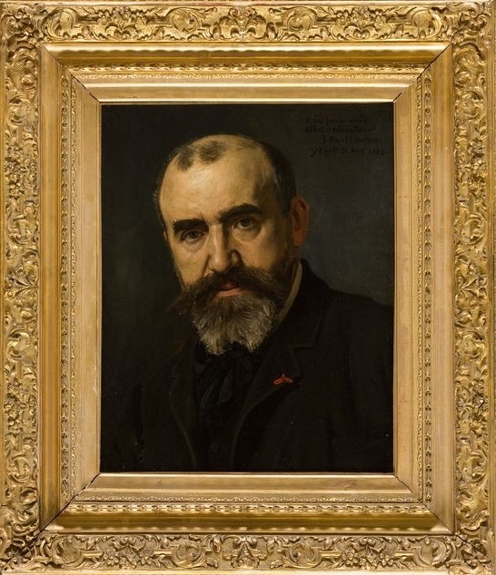 Portrait du peintre Paul Colin, Jean-Paul Laurens, 1885