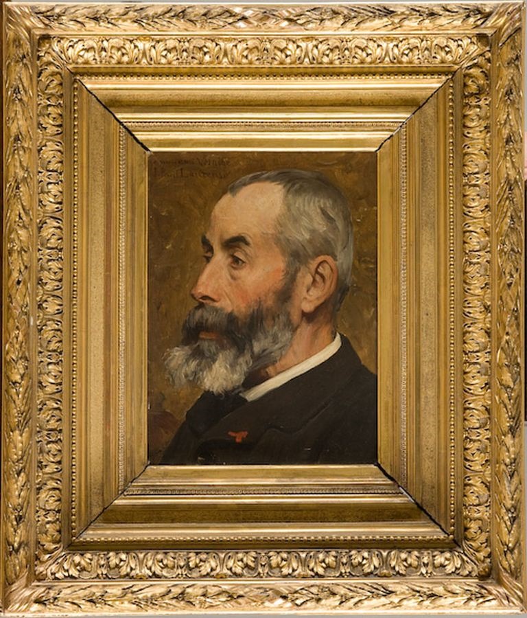 Portrait du peintre Emile Vernier, Jean-Paul Laurens, 2e moitié 19e siècle