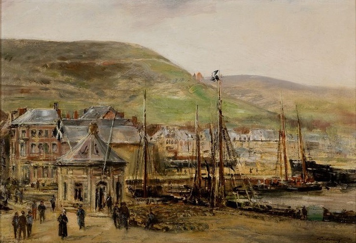 L'ancien bureau du port de Fécamp, Justin Gabriel, 2e moitié 19e siècle