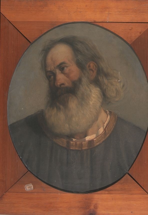 Étude de vieillard au col doré, 19e siècle