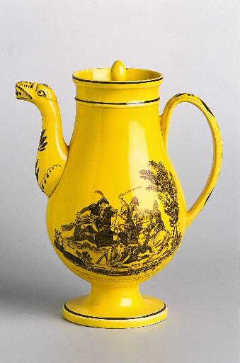 Cafetière (historiée, zoomorphe), couvercle_1