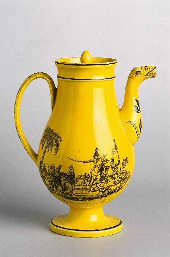 Cafetière (historiée, zoomorphe), couvercle_2