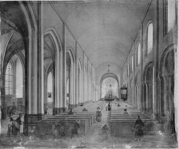 Intérieur de l'église de Montivilliers_0