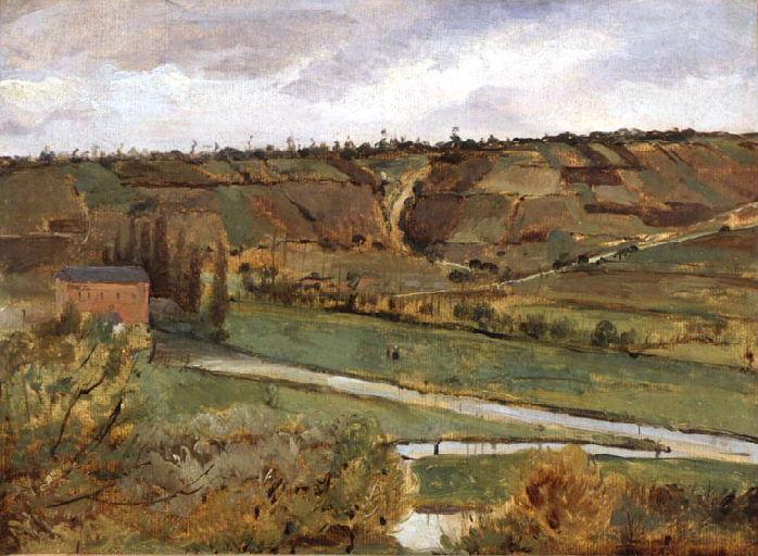 La colline, Alfred Dedreux, 19e siècle