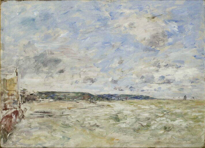 Grand ciel nuageux sur Trouville_0