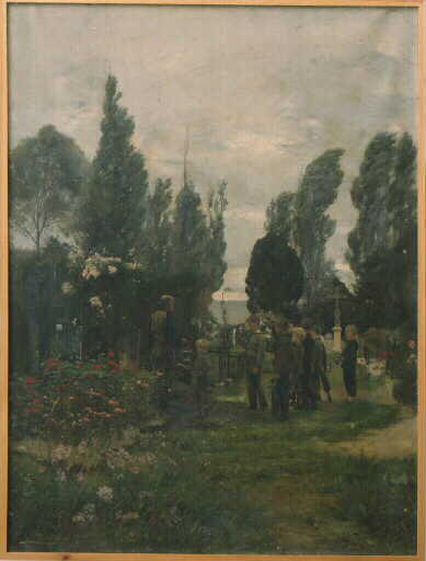 Enterrement d'un enfant à Villerville_0