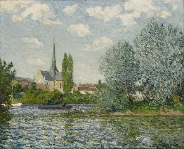 L'église au Petit Andelys_0