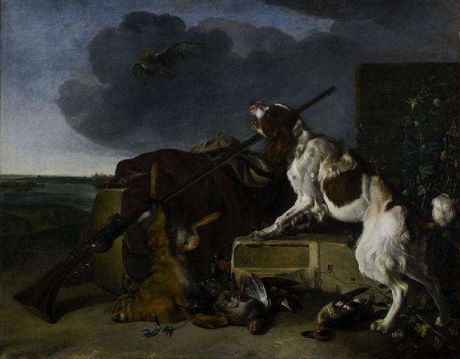Chien défendant le gibier_0