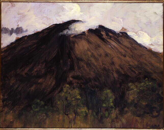 Montagne, Charles Cottet, 1900 vers,1910 vers