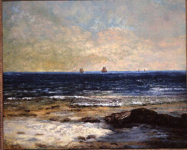 Les bords de la mer à Palavas_0