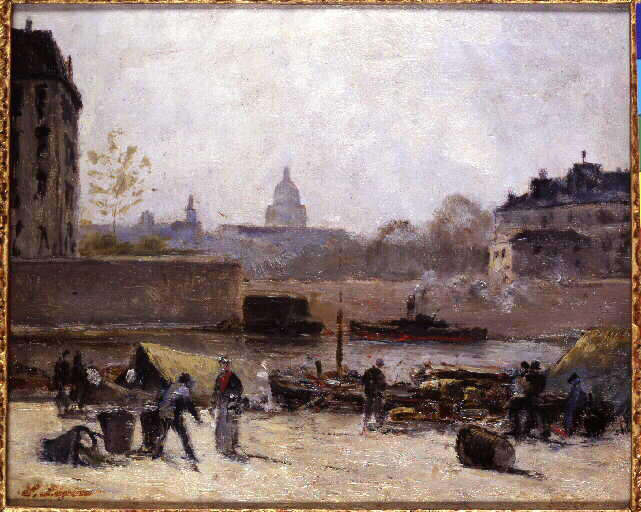 La Seine avec vue du Panthéon_0