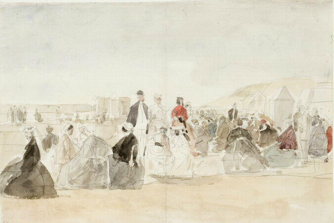Etude de plage Deauville_0