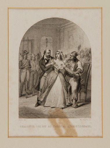 Charlotte Corday au tribunal révolutionnaire_0