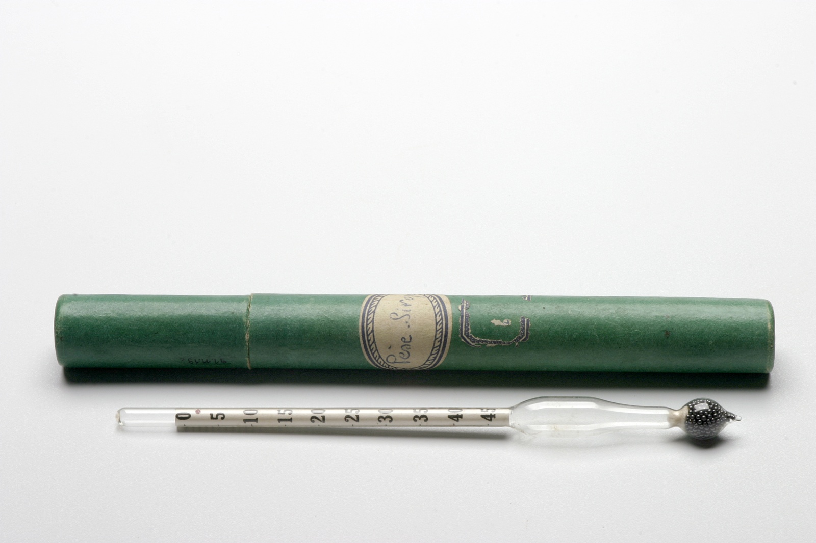 Pèse-sirop, étui, tube_0