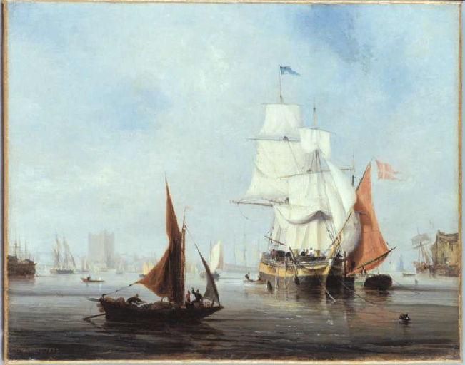 Marine aux voiles blanches_0