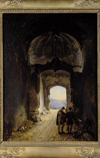 Ruines, Charles Marie Bouton, 1853