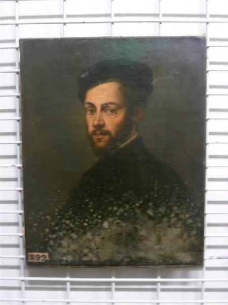 Portrait d'homme ; Portrait du Tintoret (jeune) (ancien titre), Le Tintoret