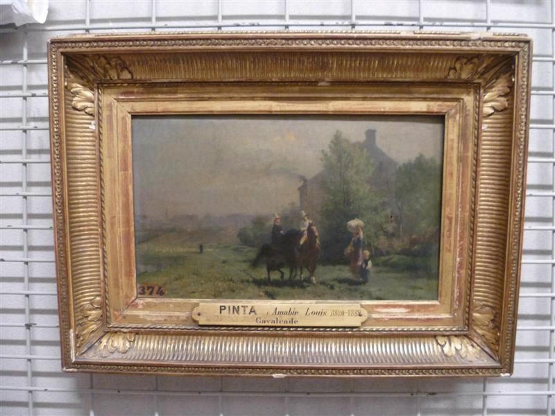 Cavalcade, Amable Louis Pinta, 1888