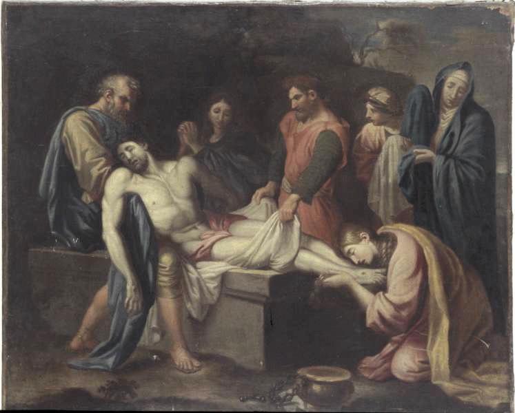 La Mise au tombeau, Eustache Lesueur, 1680 vers