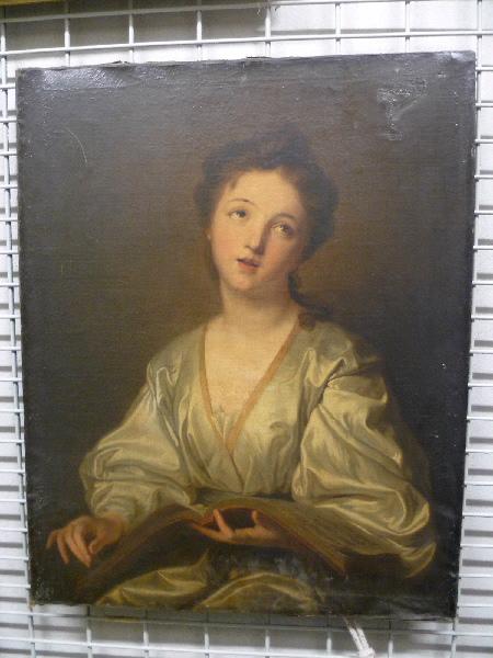 Une musicienne ; Une cantatrice, Jean-Baptiste Santerre, 4e quart 18e siècle