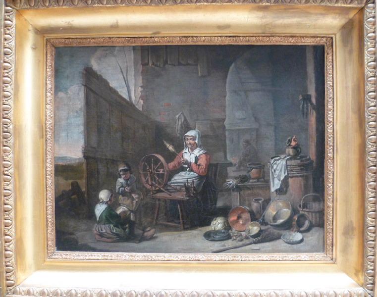 La fileuse, Le Nain, 17e siècle