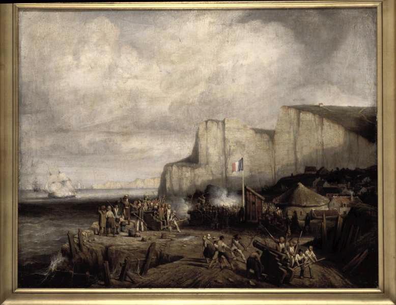 Défense des côtes de Normandie lors de l'arrivée de la croisière anglaise, en 1793_0