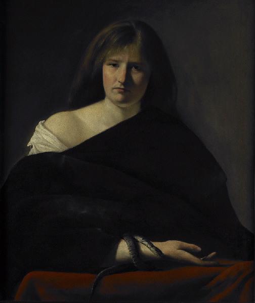 Figure allégorique ; La Logique (Titre donné en 1977) ; Cléopâtre (Identification admise depuis 1899), Paulus Bor, 1630-1635