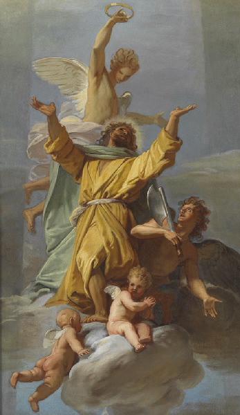 Saint Mathias (titre moderne) ; saint Mathieu (titre ancien), Jean Baptiste Jouvenet, 1704