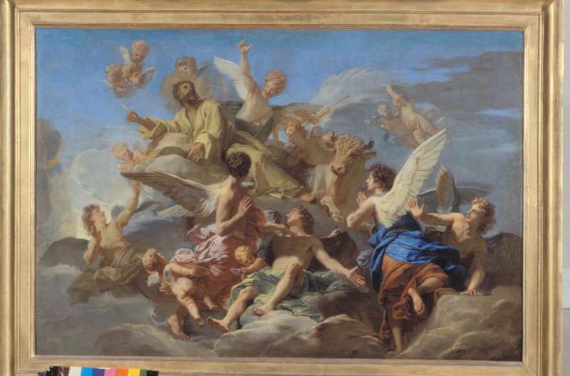 Apothéose de Saint Luc, Jean Baptiste Jouvenet, 1702 vers