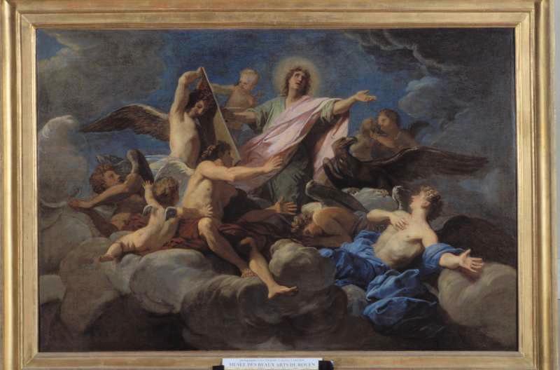 Apothéose de Saint Jean, Jean Baptiste Jouvenet, 1702