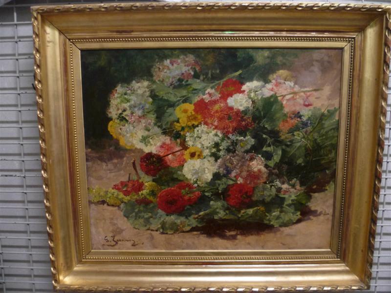Fleurs dans un vase, Georges Jeannin, 1907