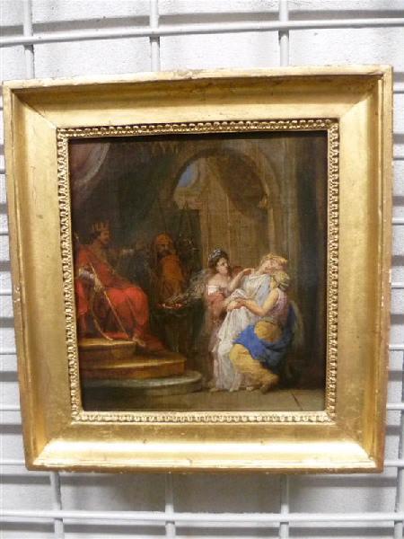 Esther devant Assuerus, Antoine Dieu, 1727