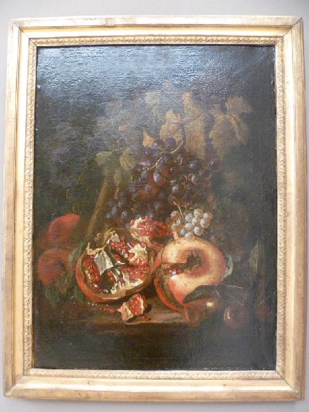Nature morte (grenade et autres fruits), Michelangelo Cerquozzi, 17e siècle