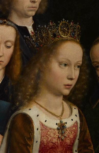 La Vierge entre les Vierges ; La Vierge entourée des saintes (titre ancien) ; La Vierge aux raisins (titre ancien)_2