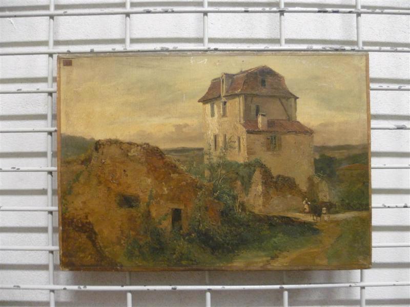 Paysage, environs de Périgueux, Lapito, Louis Auguste, 1833