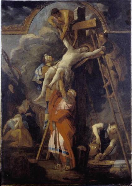 La Descente de Croix, Laurent de La Hyre, 1655,