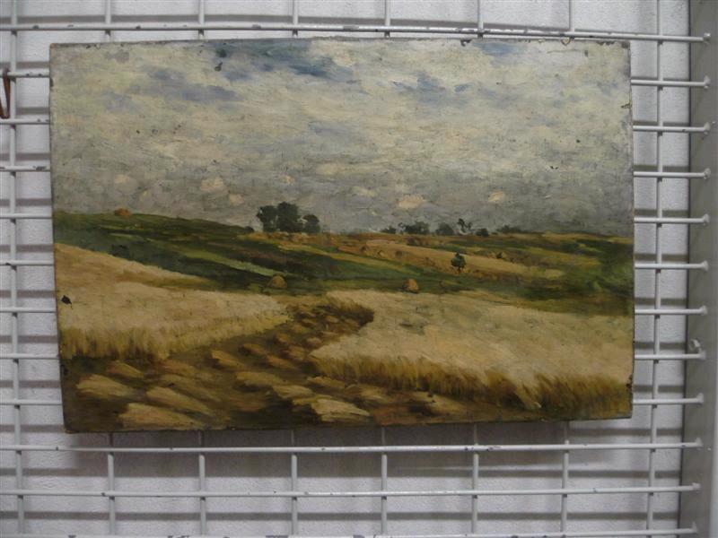 La Moisson, Louis Emile Minet, 4e quart 19e siècle, 1er quart 20e siècle