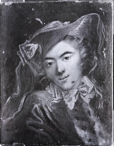 Autoportrait (?) en berger, Jean-Baptiste Henri Deshays, 1765