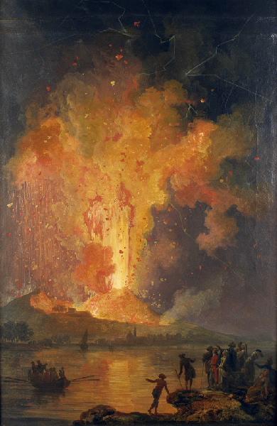Eruption du Vésuve en 1779, Пьер Жак Волер, 1779-1802