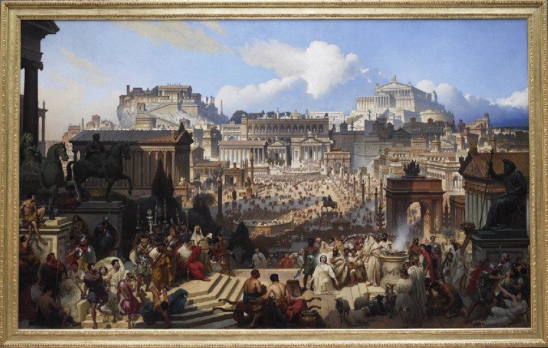 Le martyre de Sainte Agnès sur le forum romain_0