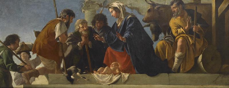 Adoration des Bergers, Le Nain, 1640 vers