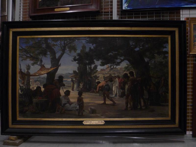 Le Jeu du Disque, Edouard Joseph Dantan, 1875